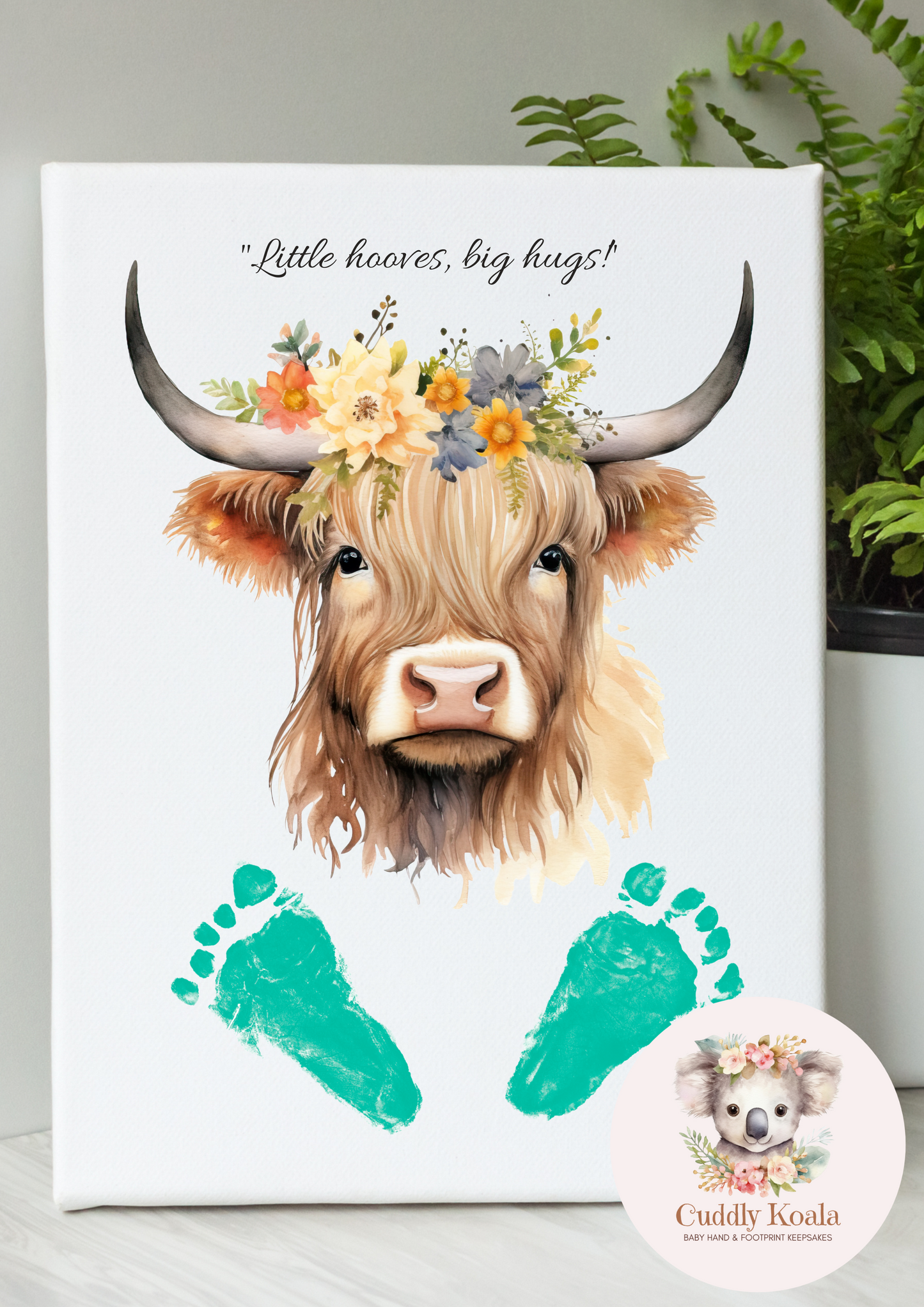 Cow Baby Keepsake