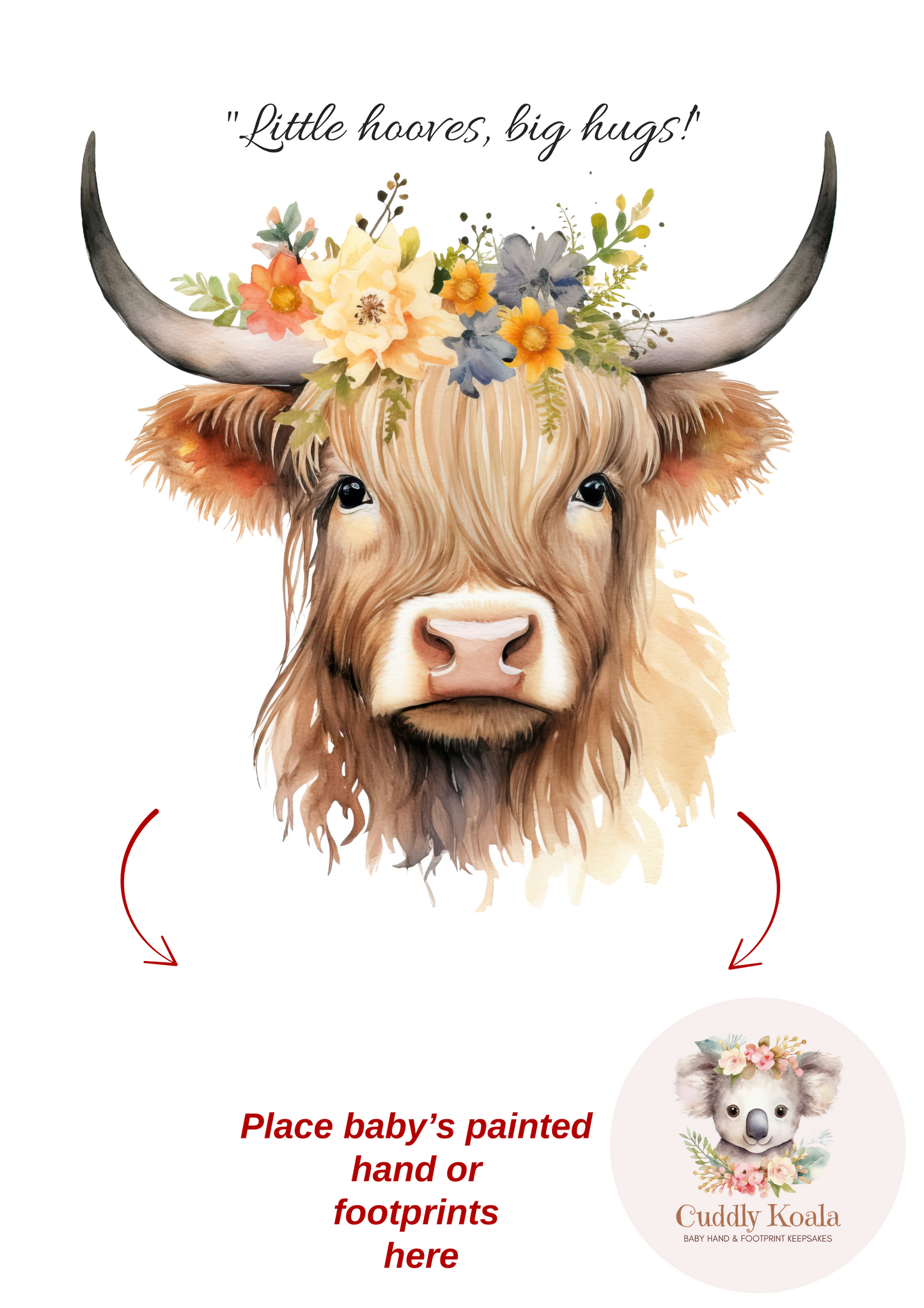 Cow Baby Keepsake