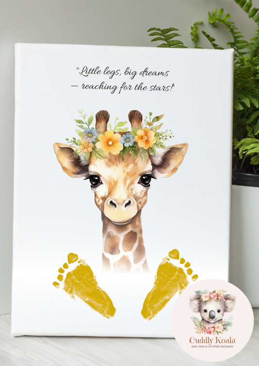 Giraffe Baby Keepsake