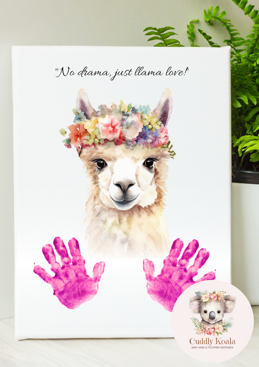 Llama Baby Keepsake